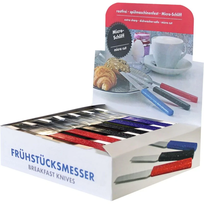 Stainless Steel Counter Display Breakfast Knives - Stainless Steel Counter Display Breakfast Knives -