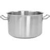 Stainless Steel High Casserole Pot - Ø 320 mm x h 200 mm - 16 L