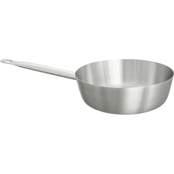 Stainless Steel Sauté Pan - Ø 200 mm x h 60 mm - 1.6 L