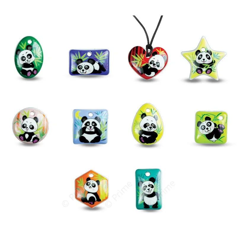 Prime Premium Assorted Galette des Rois Feves King Cakes Charms - Panda Pendants Collection - Pack of 100