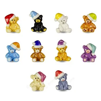Prime Premium Assorted Galette des Rois Feves King Cakes Charms - Elf Bears Collection - Pack of 100