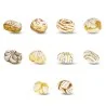Prime Premium Assorted Galette des Rois Feves King Cakes Charms - Le Pain Tout Un Art Collection - Pack of 100