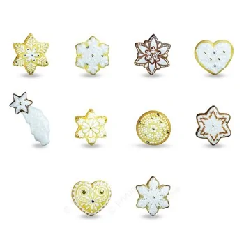Prime Premium Assorted Galette des Rois Feves King Cakes Charms - Holiday Cookies Collection - Pack of 100