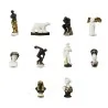 Prime Premium Assorted Galette des Rois Feves King Cakes Charms - Art Luxe Collection - Pack of 100