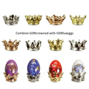 Prime Premium Assorted Galette des Rois Feves King Cakes Charms - Luxury Eggs Collection - Pack of 100