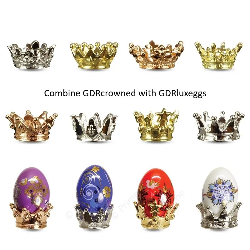 Prime Premium Assorted Galette des Rois Feves King Cakes Charms - Luxury Eggs Collection - Pack of 100