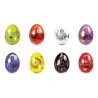 Prime Premium Assorted Galette des Rois Feves King Cakes Charms - Luxury Eggs Collection - Pack of 100
