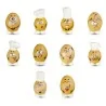 Prime Premium Assorted Galette des Rois Feves King Cakes Charms - Egg Heads Collection - Pack of 100