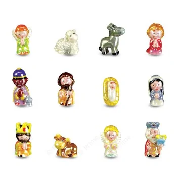 Prime Premium Assorted Galette des Rois Feves King Cakes Charms - Divine Collection - Pack of 100