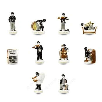 Prime Premium Assorted Galette des Rois Feves King Cakes Charms - Charlie Practices His Skills Collection - Pack of 100