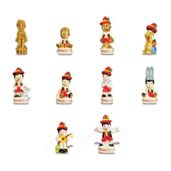 Prime Premium Assorted Galette des Rois Feves King Cakes Charms - Pinocchio Collection - Pack of 100