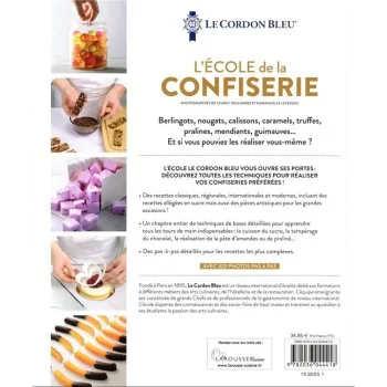L'École de la confiserie - Le Cordon Bleu - Hardcover 312 Pages - French Language