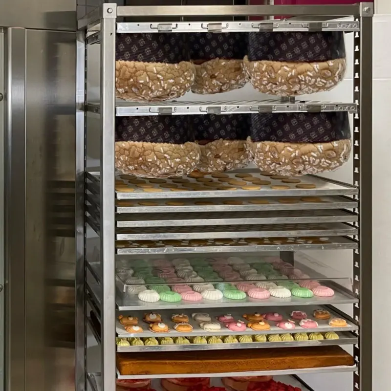 Smart Tray Trolley with Adjustable Guides and Anti-Release System - 18'' x 26'' Smart Tray Trolley with Adjustable Guides and Anti-Release System - 18'' x 26''