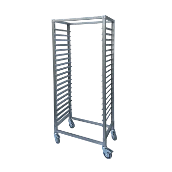 Smart Tray Trolley with Adjustable Guides and Anti-Release System - 18'' x 26''