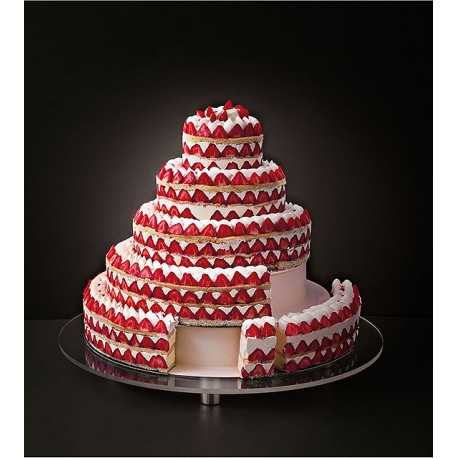 Matfer Bourgeat 681901 Matfer Bourgeat French Style Wedding Cake Complete Kit Round Wedding Cake Sets