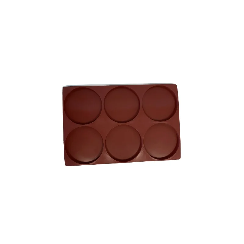 SILMAE Professional SiliconeEntremet Insert Pastry Mold - Cylinder - Ø 189 mm x 18 mm – 505 ml - 6 cavity SILMAE Professional SiliconeEntremet Insert Pastry Mold - Cylinder - Ø 189 mm x 18 mm – 505 ml - 6 cavity