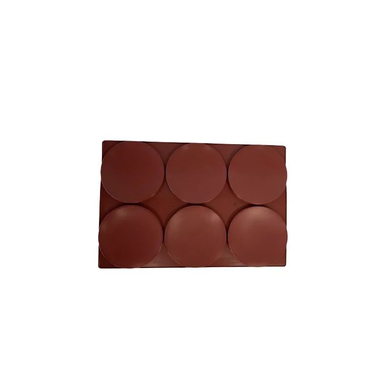 SILMAE Professional SiliconeEntremet Insert Pastry Mold - Cylinder - Ø 189 mm x 18 mm – 505 ml - 6 cavity SILMAE Professional SiliconeEntremet Insert Pastry Mold - Cylinder - Ø 189 mm x 18 mm – 505 ml - 6 cavity