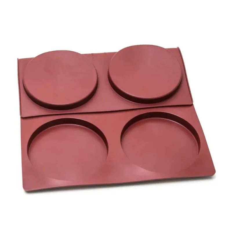 SILMAE Professional Entremet Insert Silicone Pastry Mold - Ø 160 mm x 18 mm – 360 ml - 6 cavity SILMAE Professional Entremet Insert Silicone Pastry Mold - Ø 160 mm x 18 mm – 360 ml - 6 cavity