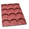 SILMAE Professional Entremet Insert Silicone Pastry Mold - Ø 120 mm x 18 mm – 200 ml - 12 cavity