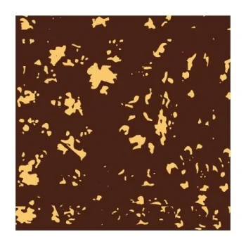 Yellow Flake Chocolate Transfer Sheets - 360 mm x 250 mm - 10 sheets