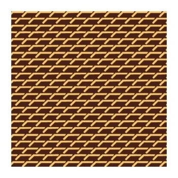 Fence Chocolate Transfer Sheets - 360 mm x 250 mm - 10 sheets