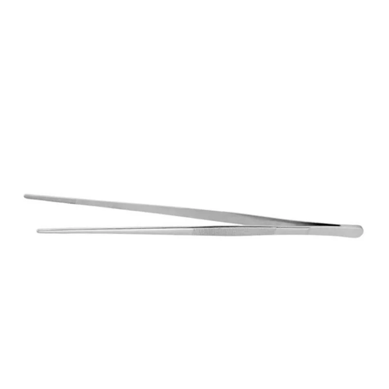 Chef Precision Stainless Steel Straight Tweezers Fine Tip for Plate Decorating - 30 cm Chef Precision Stainless Steel Straight Tweezers Fine Tip for Plate Decorating - 30 cm