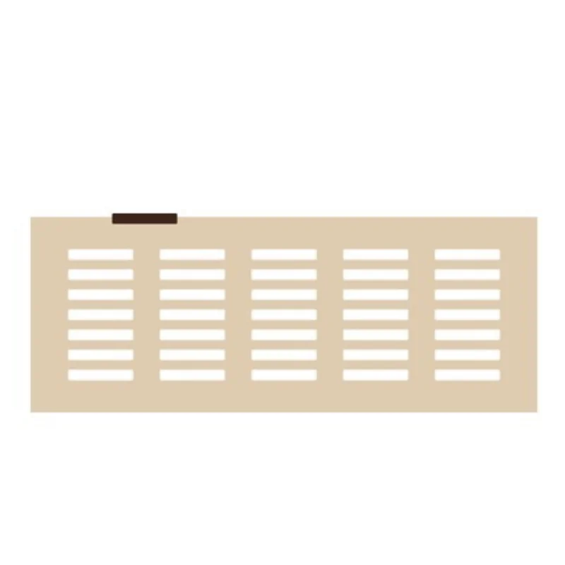 Rectangular Decoration Silicone Stencil Chablon Mat - 5 cm x 0.8 cm - 35 cavities Rectangular Decoration Silicone Stencil Chablon Mat - 5 cm x 0.8 cm - 35 cavities