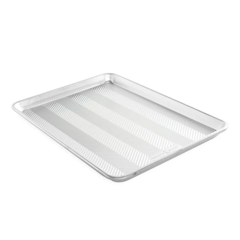 Nordic Ware Aluminum Prism Half Sheet Pan - 17.1" x 12.1" x 1" Nordic Ware Aluminum Prism Half Sheet Pan - 17.1" x 12.1" x 1"