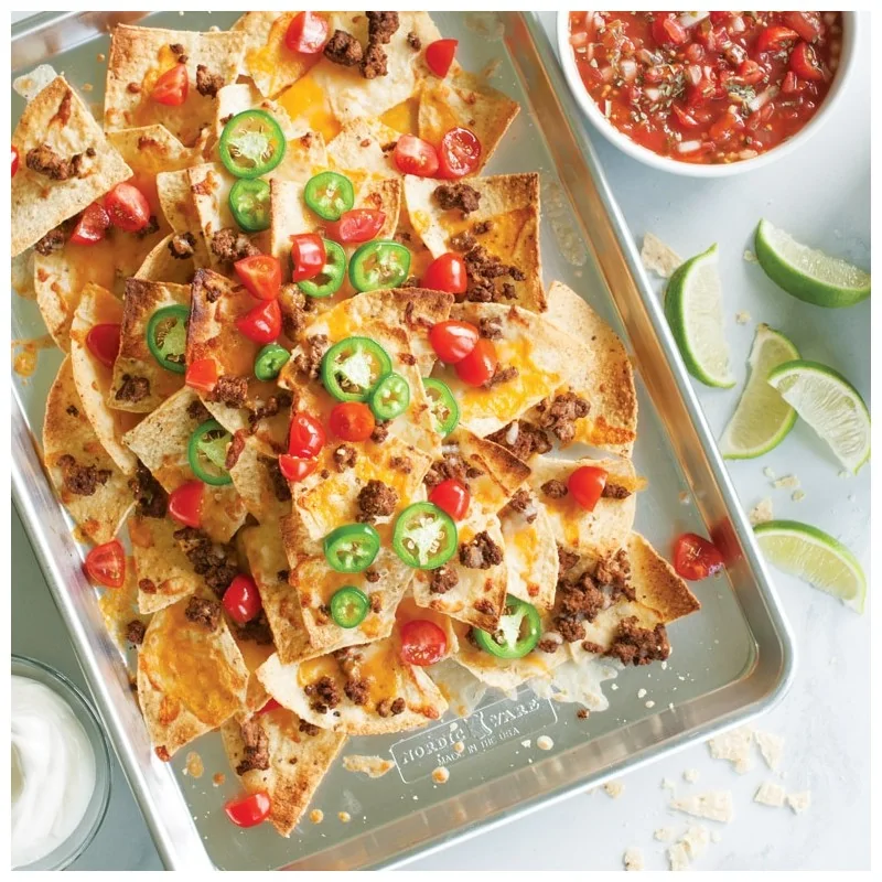 Nordic Ware Naturals® Aluminum Baker's Half Sheet Pan - 17.1" x 12.1" x 1" Nordic Ware Naturals® Aluminum Baker's Half Sheet Pan - 17.1" x 12.1" x 1"