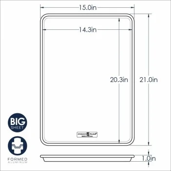 Nordic Ware Naturals® Aluminum Big Sheet Baking Pan - 21" x 15" x 1"