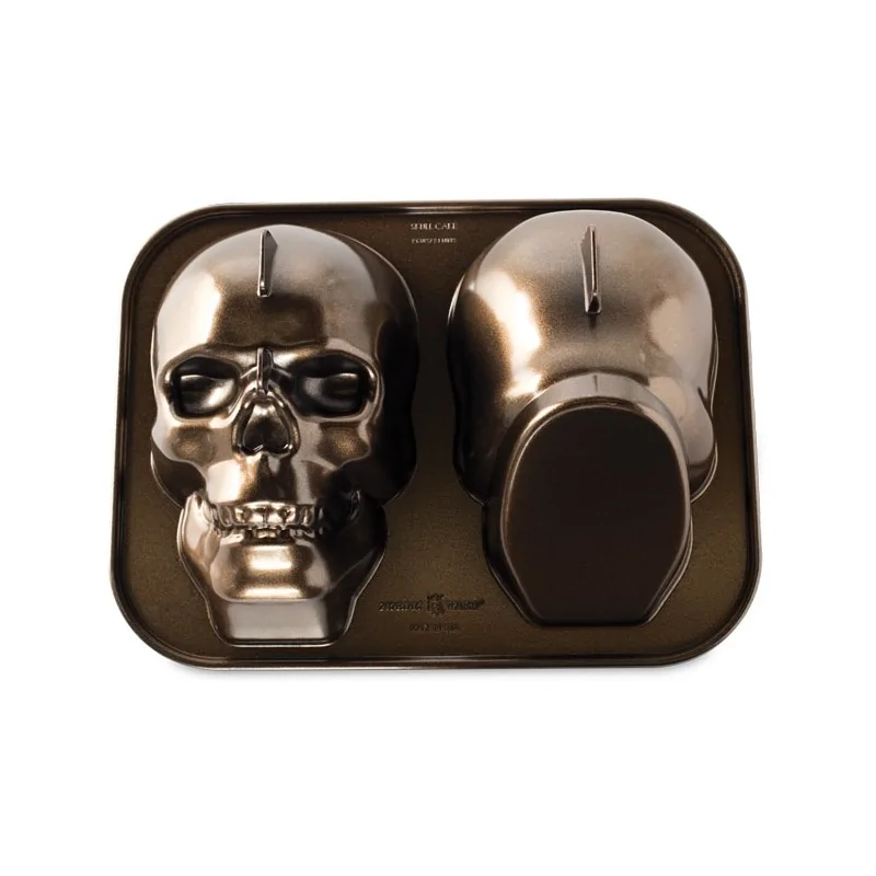 Nordic Ware Cast Aluminum Haunted Skull Cake Pan