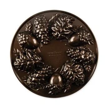 Nordic Ware Cast Aluminum Woodland Cakelet Pan - 9 Cavity