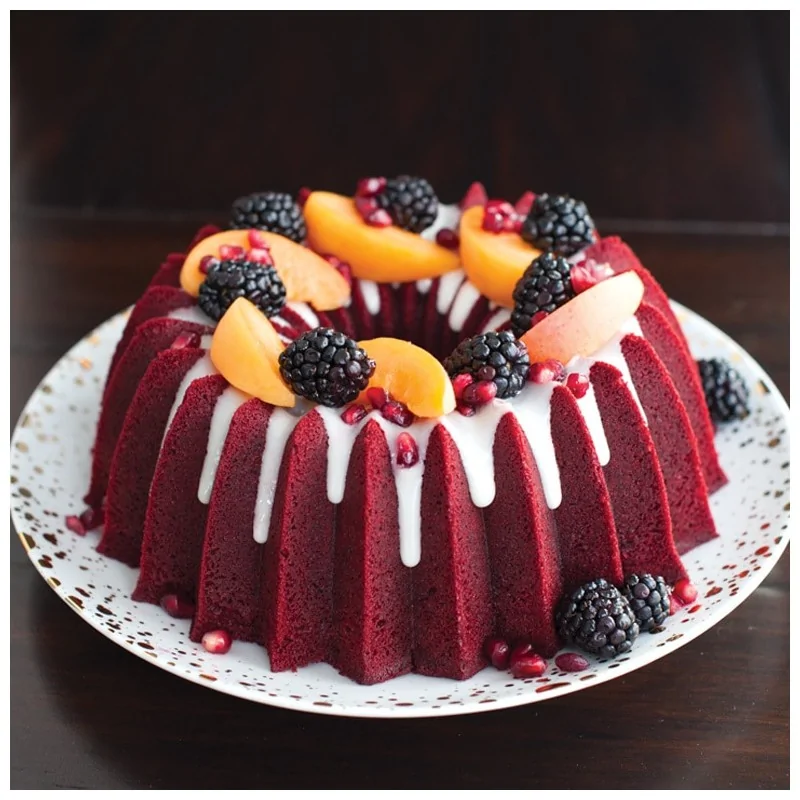 Nordic Ware Little Bundts® Commercial Cast Aluminum Brilliance Bundt Pan - 5 Cup Capacity Nordic Ware Little Bundts® Commercial Cast Aluminum Brilliance Bundt Pan - 5 Cup Capacity