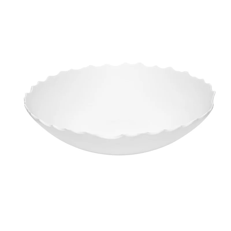 Handcrafted Fine Porcelain Wok Gourmet 25 cm - Height 6 cm - Set of 6 Handcrafted Fine Porcelain Wok Gourmet 25 cm - Height 6 cm - Set of 6