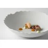 Handcrafted Fine Porcelain Wok Gourmet 25 cm - Height 6 cm - Set of 6