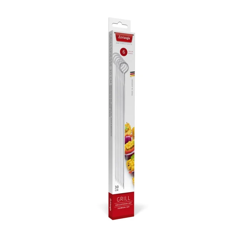 Triangle Skewer Set With Ring 30 cm. 6 - Piece Triangle Skewer Set With Ring 30 cm. 6 - Piece