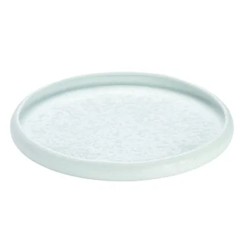 Handcrafted Fine Porcelain Gourmet Low Bowl With Internal Rim 25 cm - Height 1.7 cm - Set of 6