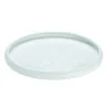Handcrafted Fine Porcelain Gourmet Low Bowl With Internal Rim 21 cm - Height 1.5 cm - Set of 6