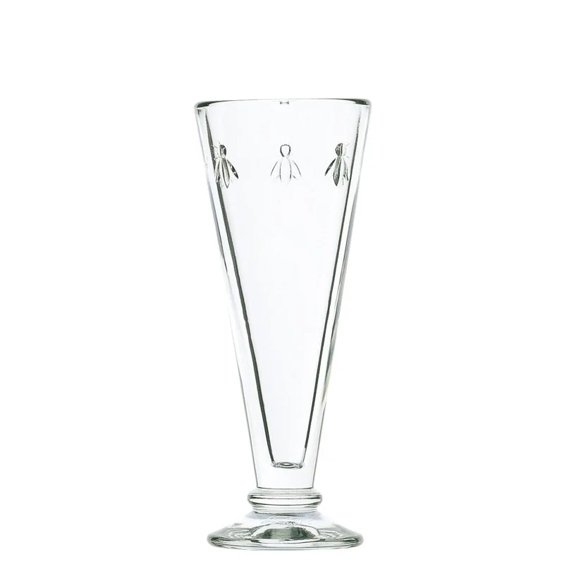 La Rochere Bee Champagne Flute Ht: 6.75" - Diam: 2.75"- Oz: 5 oz. - Set of 6