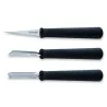 Triangle Carving Tools Set "Basic". 3 - Piece