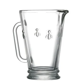 La Rochere Bee Pitcher Ht: 7" - Diam: 4.5"- Oz: 34 oz. - 1 Piece