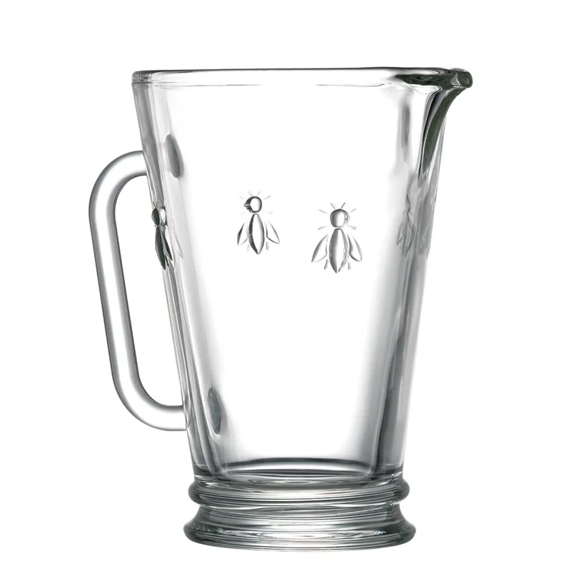 La Rochere Bee Pitcher Ht: 7" - Diam: 4.5"- Oz: 34 oz. - 1 Piece