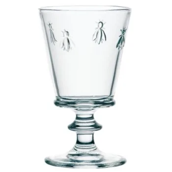 La Rochere Bee Water Glass Ht: 6.25" - Diam: 3.75"- Oz: 12 oz. - Set of 6