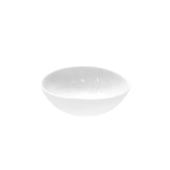 Handcrafted Fine Porcelain Bowl 8 cm - Height 2.5 cm - Set of 12