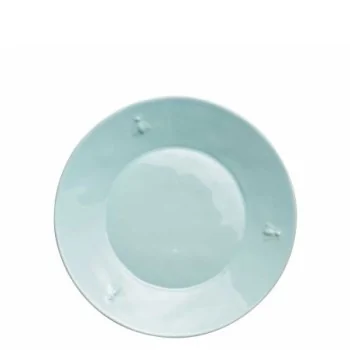 La Rochere Bee Ceramic Dessert Plate Ecru Ht: 1"- Diam: 8.4"- Oz: - Set of 4
