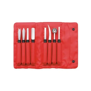 Triangle Carving Tool Set "Professional". 8 - Piece