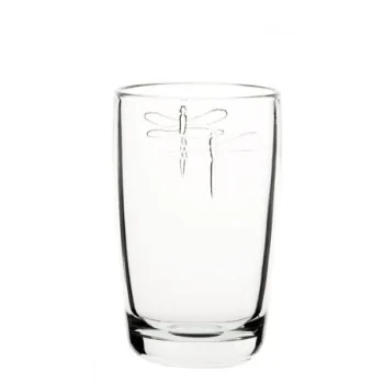 La Rochere Dragonfly Juice Glass Ht: 5" - Diam: 3.25"- Oz: 13.5 oz. - Set of 6