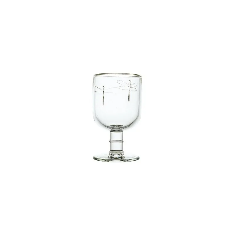 La Rochere Dragonfly Wine Glass Ht: 5.25" - Diam: 3"- Oz: 9 oz. - Set of 6