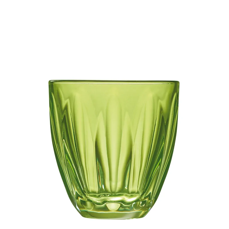 La Rochere Lily Tumblers Kiwi Ht: 3.75" - Diam: 3.75" - Oz: 8.5 oz. - Set of 6