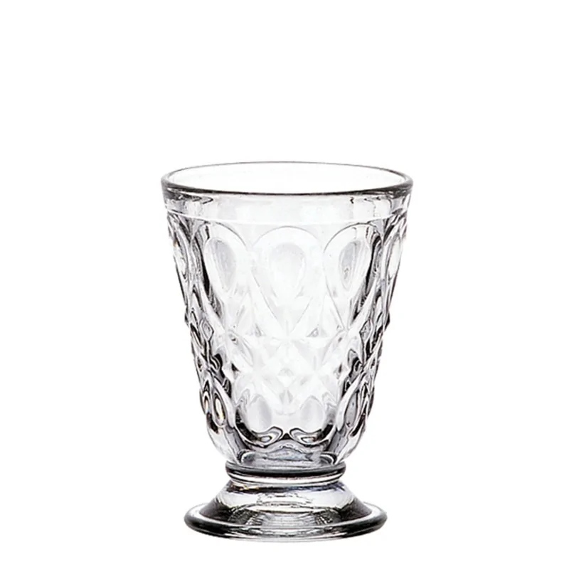 La Rochere Lyonnais Tumbler Clear Ht: 4.5" - Diam: 3.25"- Oz: 7 oz. - Set of 6